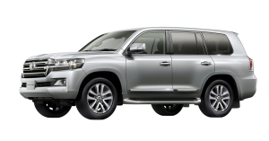 Коврик в багажник Toyota Land Cruiser 200 2012-2021 (5 мест)