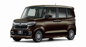 Коврики в салон (2 ряда) Honda N-BOX II 2017-2021 (правый руль, сдвижное сиденье пассажира)