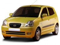 Коврики из экокожи 3D Kia Picanto I 2004-2011