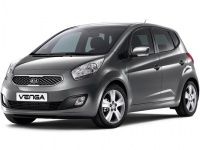 Коврики из экокожи 3D Kia Venga 2009-н.в.