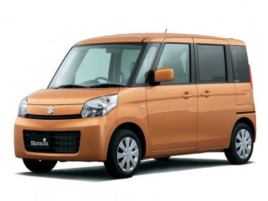 Коврики из экокожи 3D  Suzuki Spacia I 2013-2017 (правый руль)