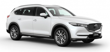 Коврики из экокожи 3D Mazda CX-8 2018-н.в. (правый руль)