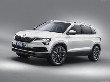 Чехлы на сиденья Skoda Karoq (Style) с задним подлокотником с 17г.